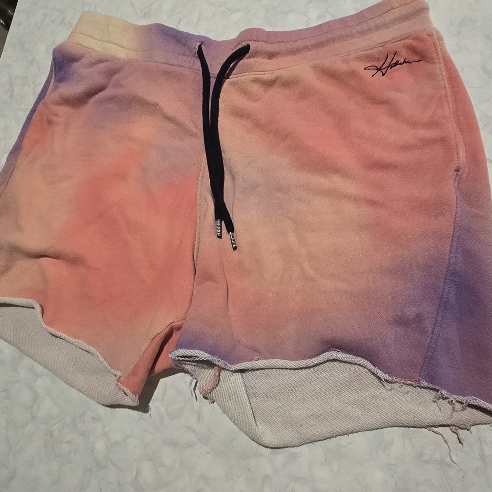 Hollister Comfy Tie Dye Sweat Shorts Size XL Mens